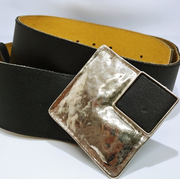 n/a Accessories - Women's 37" German Top Genuine Leather Black Belt